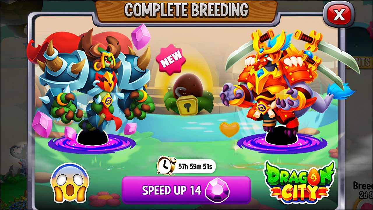 Dragon City: Astro Graviton Dragon vs Astro Plasma Dragon [EXCLUSIVE BREEDING] 😱