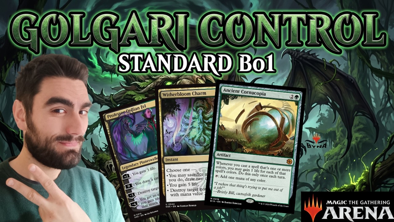 GOLGARI CONTROL Standard Bo1 #mtgarena #magic #mtgita #magicthegathering