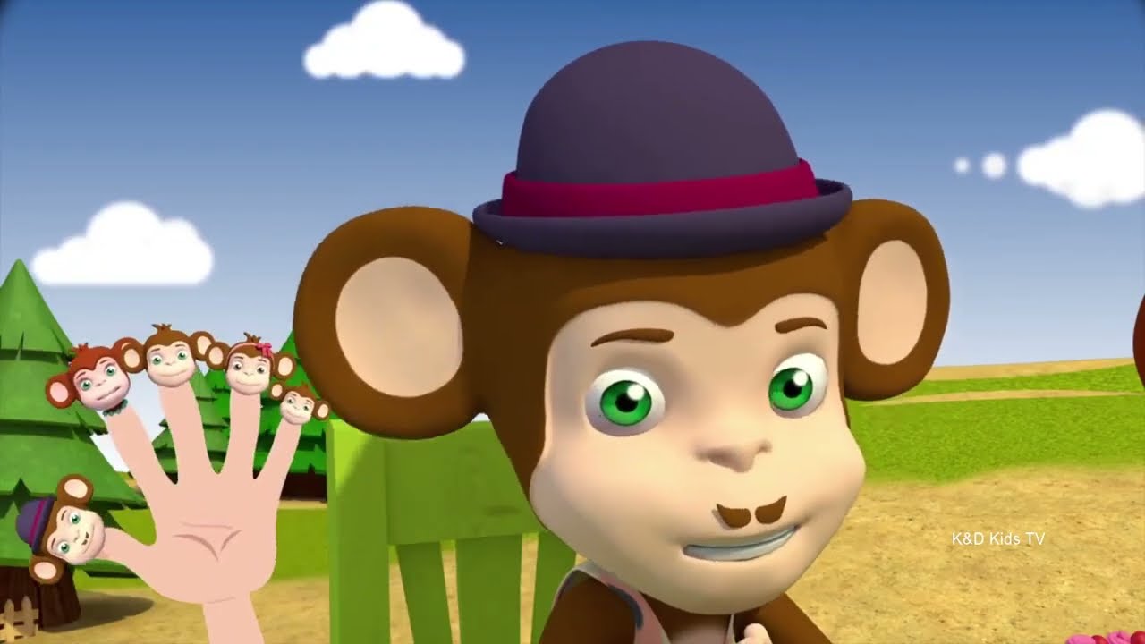 The Finger Family Song | K&D Kids TV Nursery Rhymes & Songs For Children