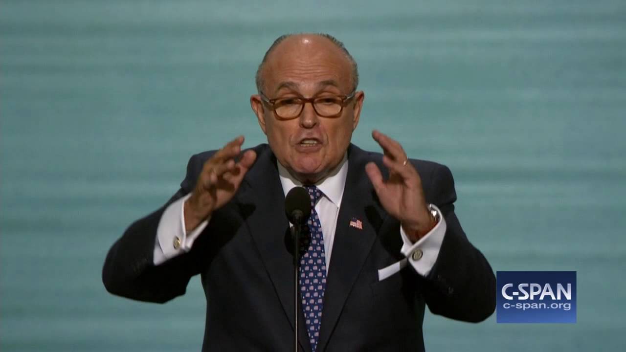 Rudy Giuliani FULL REMARKS at GOP Convention (C-SPAN)