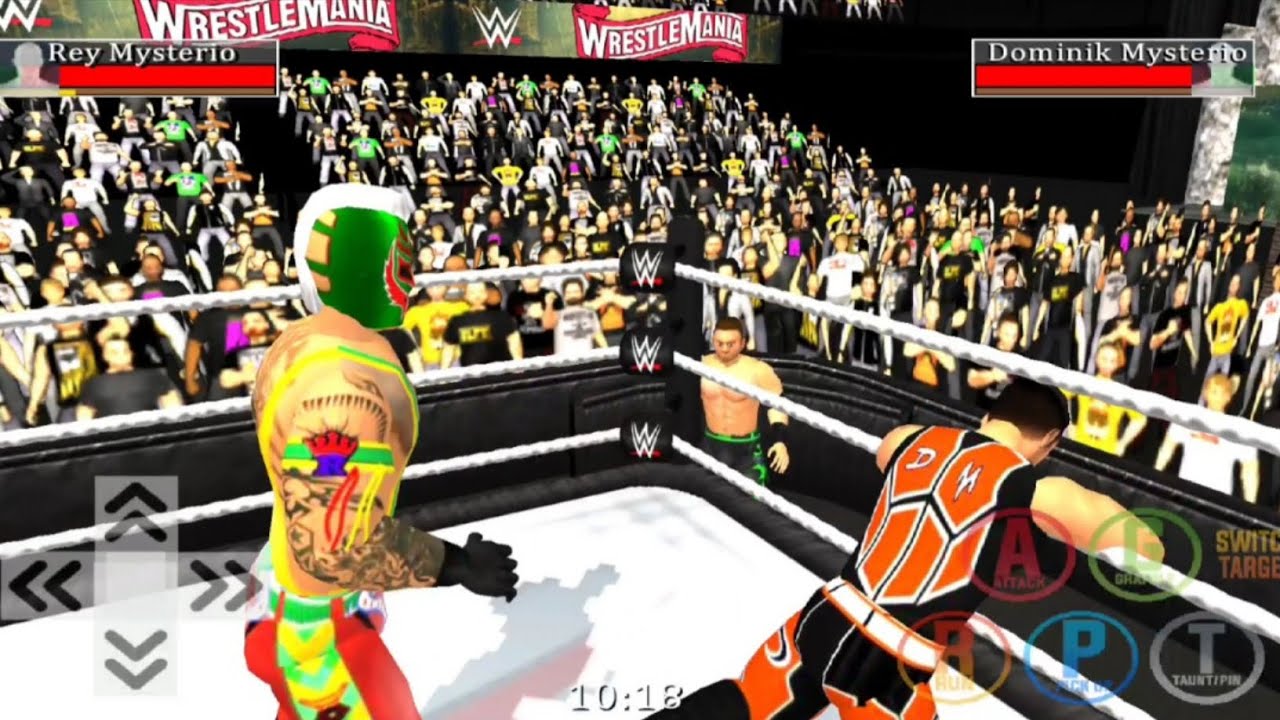 Rey Mysterio vs Dominik Mysterio WrestleMania 39 Wrestling Empire Gameplay | Mythical Buddy