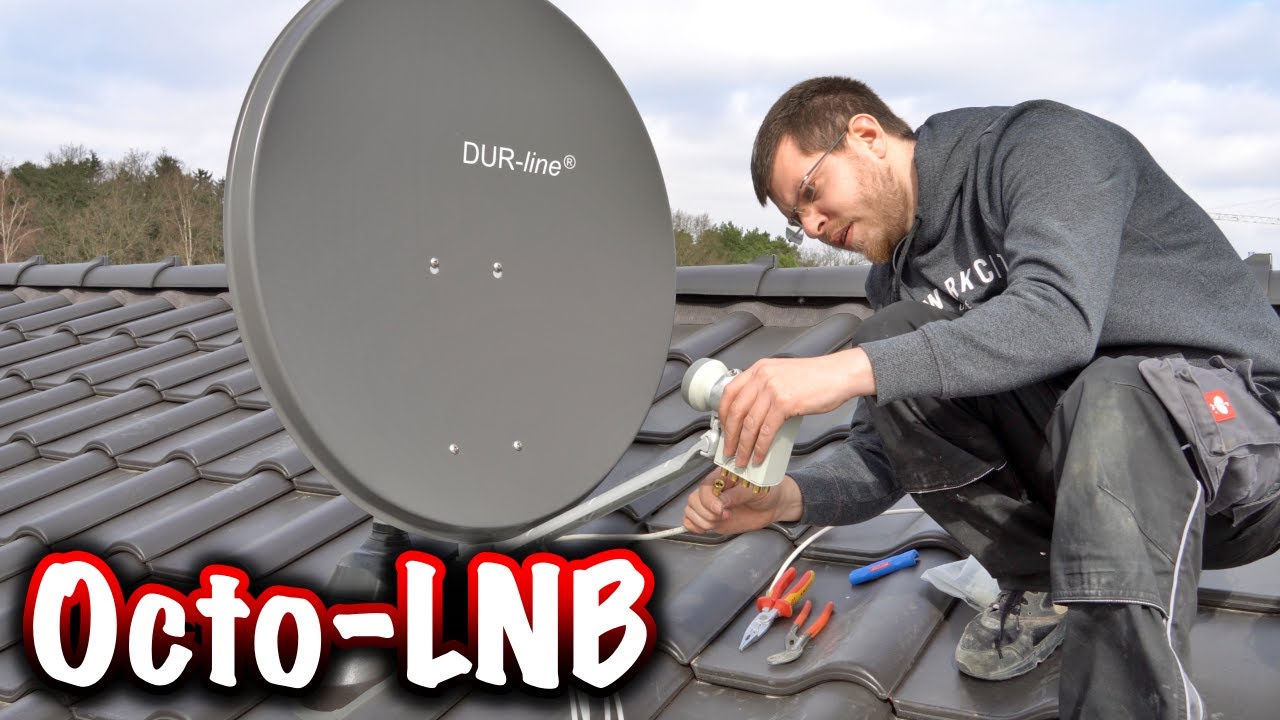 LNB an Satellitenschüssel anschließen! ElektroM
