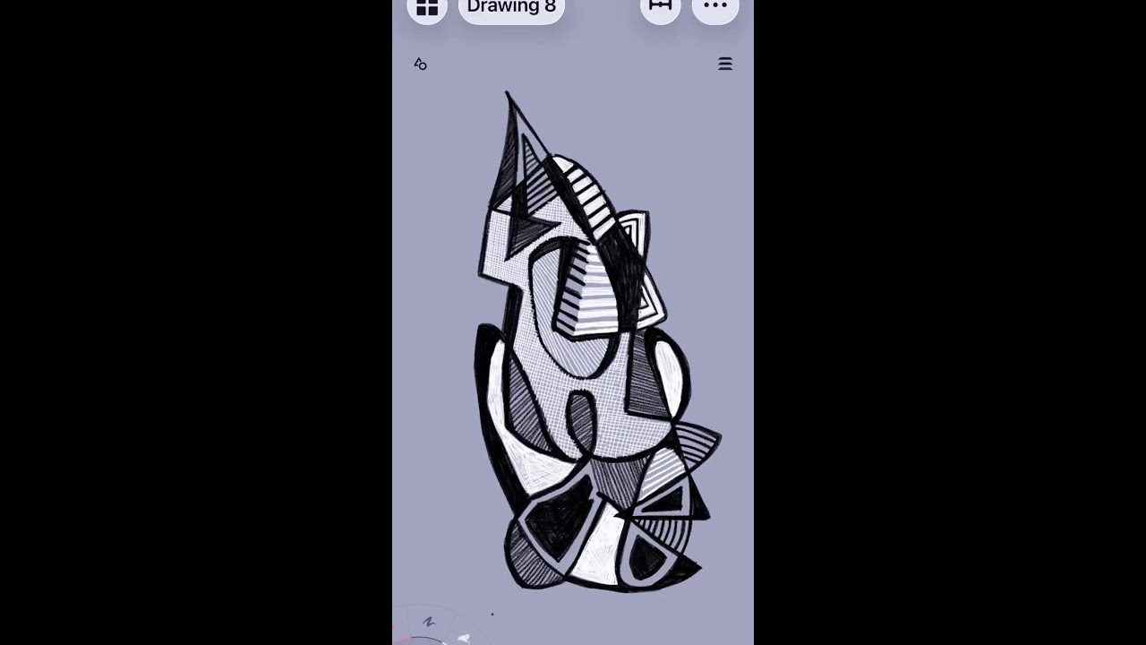 Drawing on my phone #drawing #sketch #digitalart #art