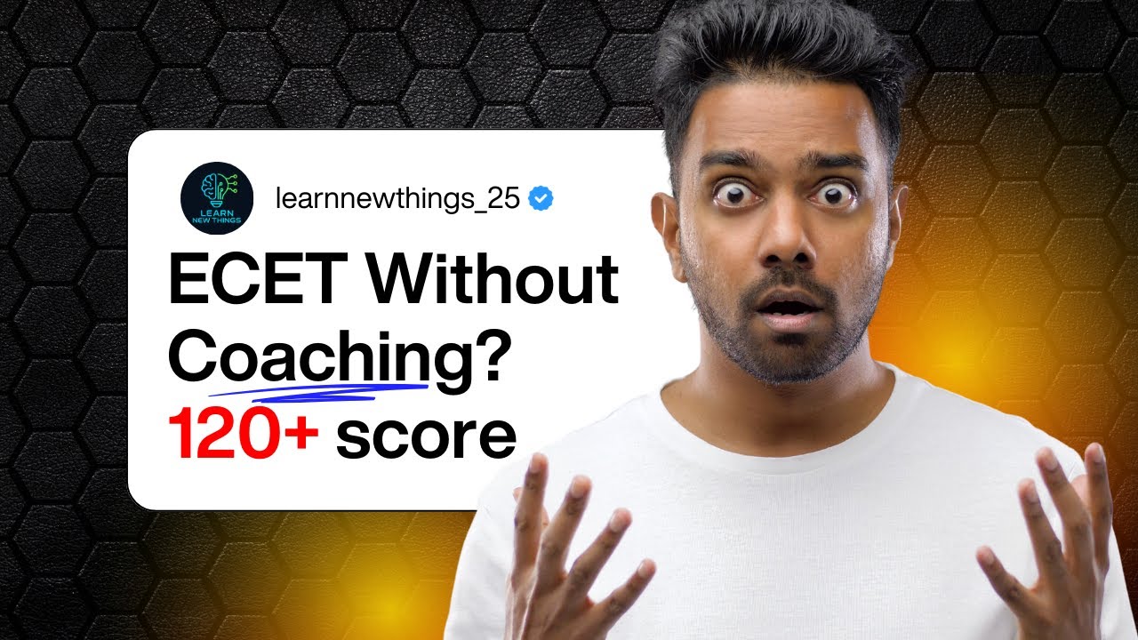 How to Crack ECET Without Coaching? Real Strategy for 2026 (Most Students Don’t Know This)
