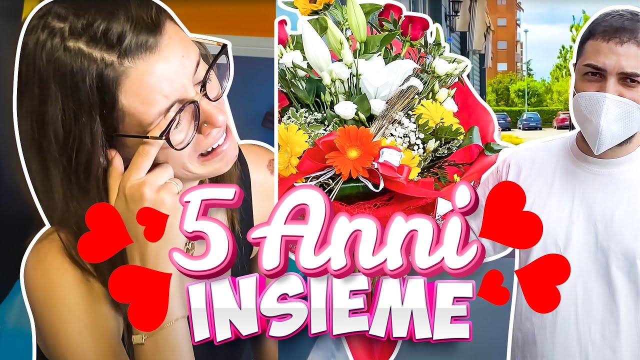 5 ANNI INSIEME ❤️ SORPRESA AD ALICE