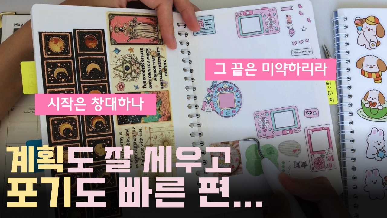 극강 효율충 다꾸러의 이형지북 정리