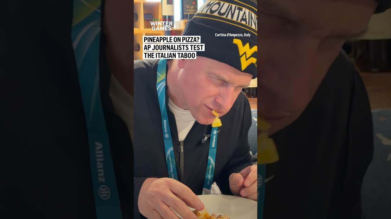Pineapple on pizza? AP journalists test the Italian taboo