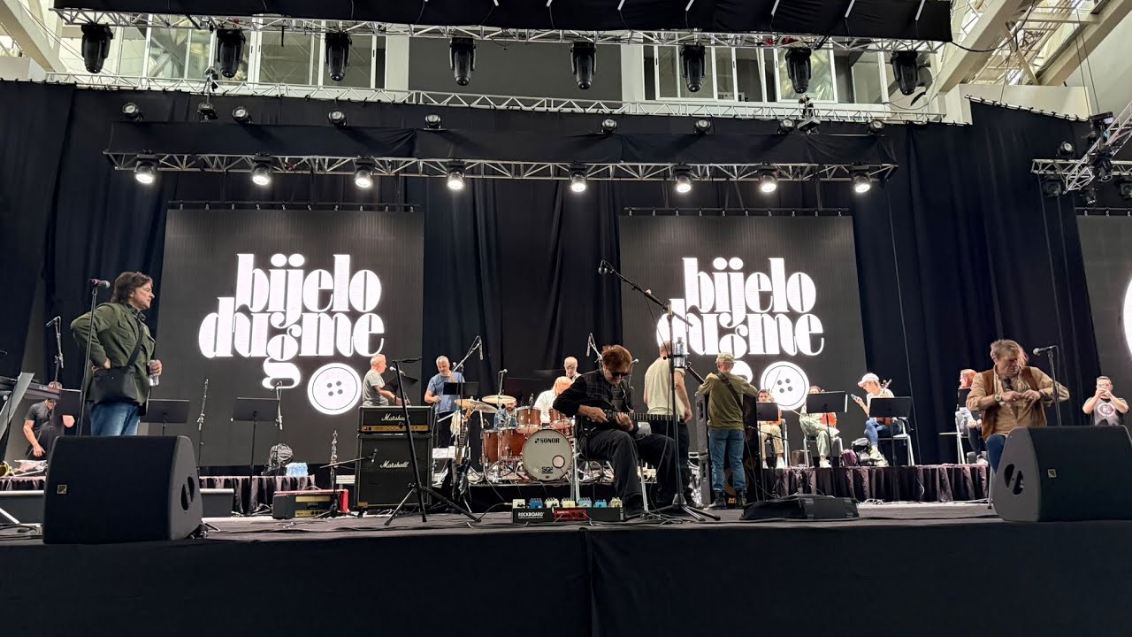 Tonska proba pred koncert Bijelog dugmeta u Skopju (31.05.2025)
