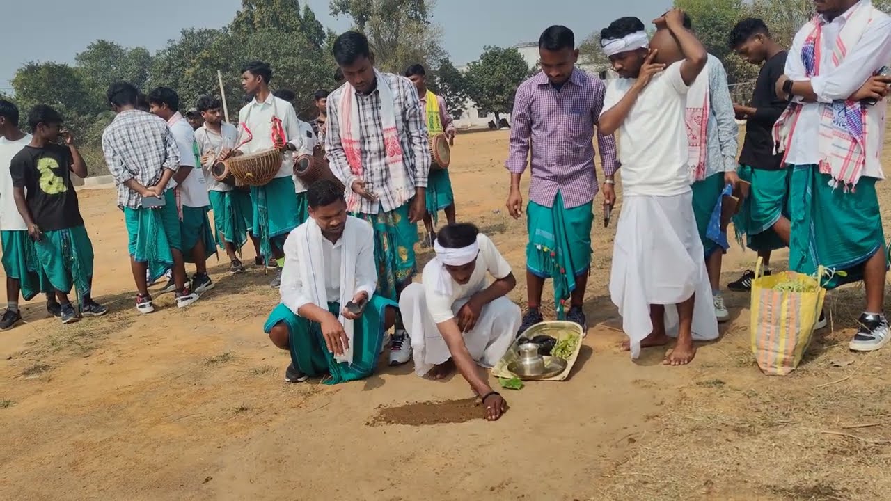 Baha Porob puja video godda college godda 2026/baha puja video godda bed college godda/baha enech