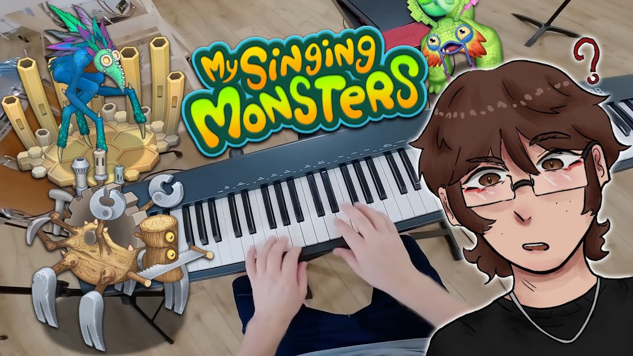 The sounds of instrumental monsters in real life! He can do them all! | My Singing Monsters