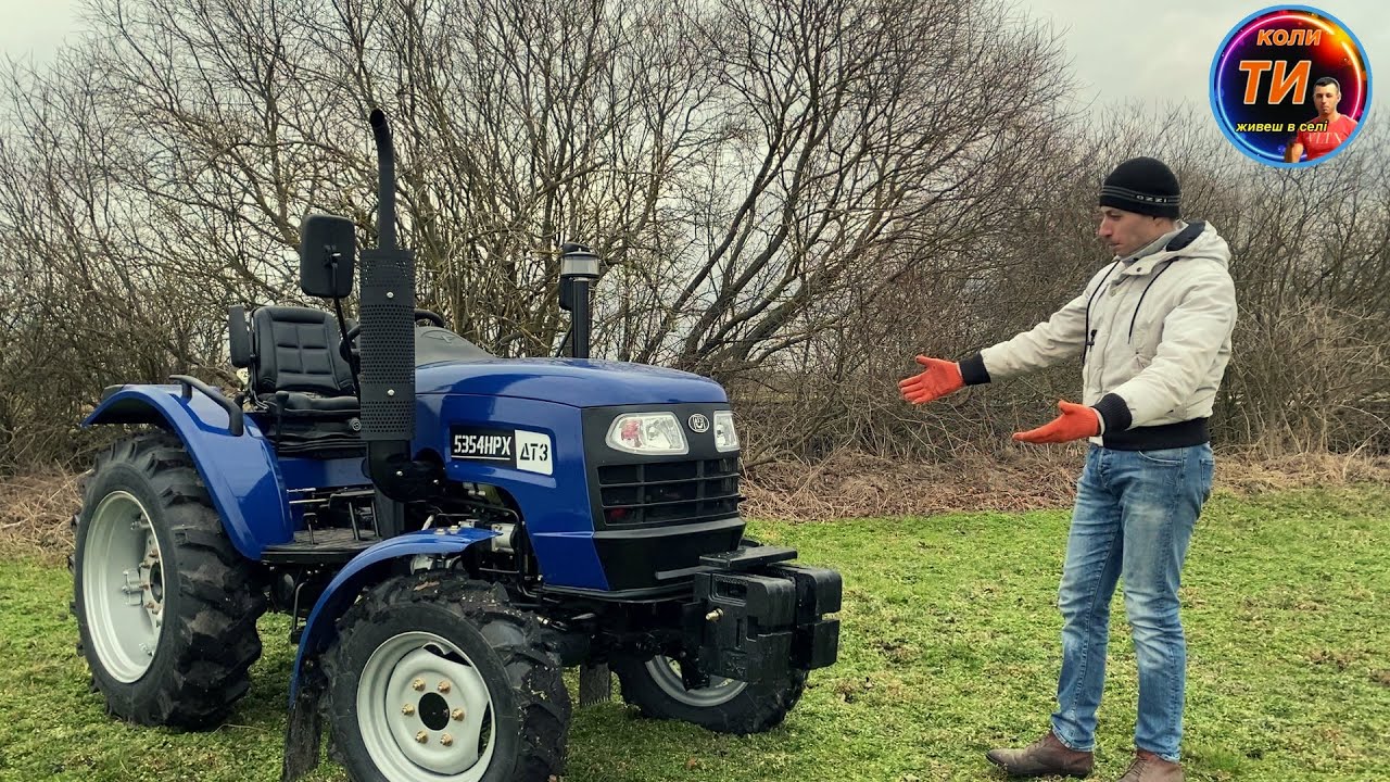 Чому я купив китайський🇨🇳мінітрактор ДТЗ 5354НРХ,а не японця🇯🇵Yanmar FX32