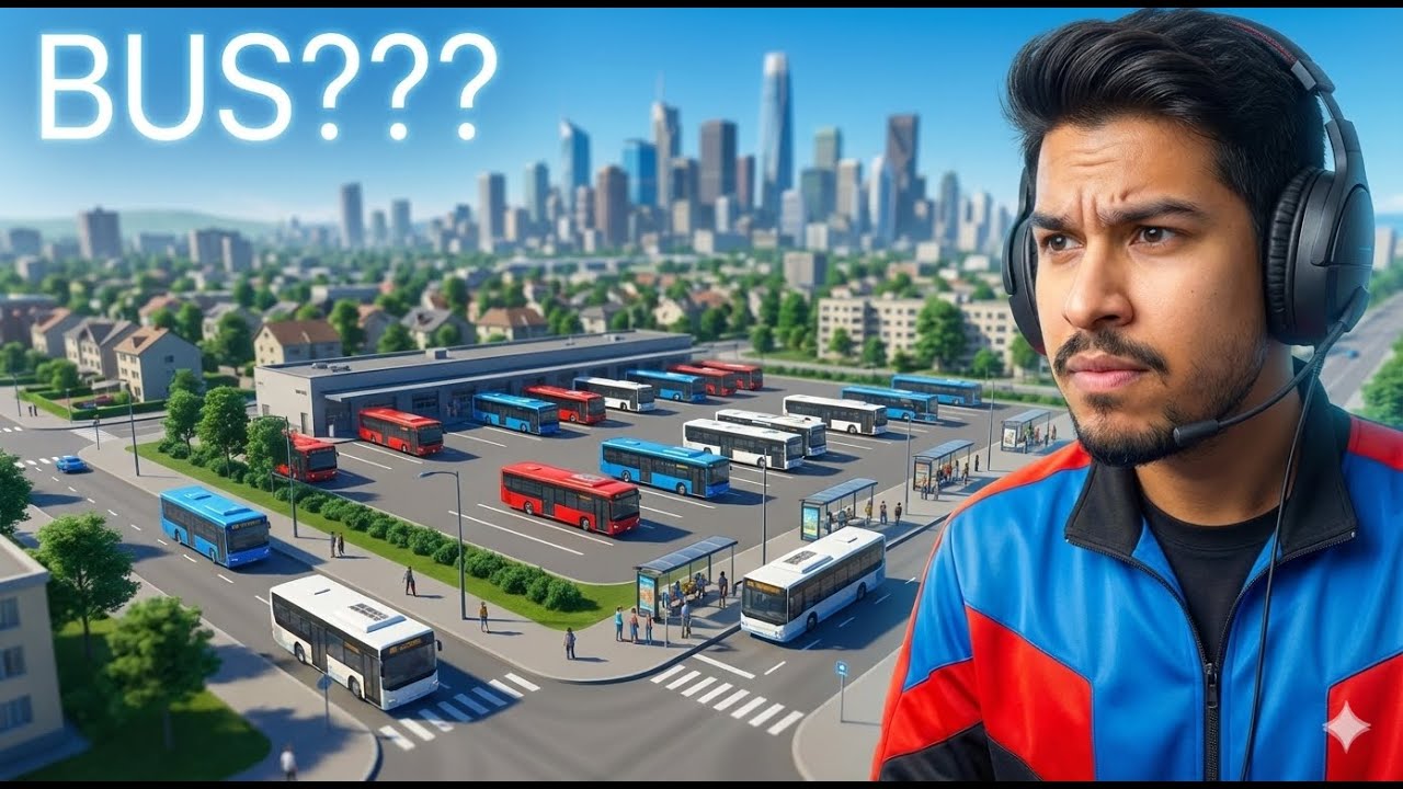 BUS??? 🚍 | BUILDING MY FIRST BUS DEPOT | Cities Skylines | Khelbabu Simulation