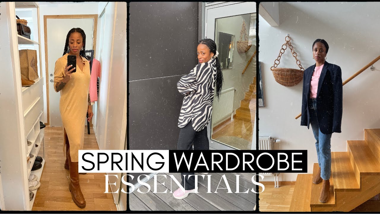 10 Spring Wardrobe Essentials 2021 | Spring Outfit Inspiration Lookbook