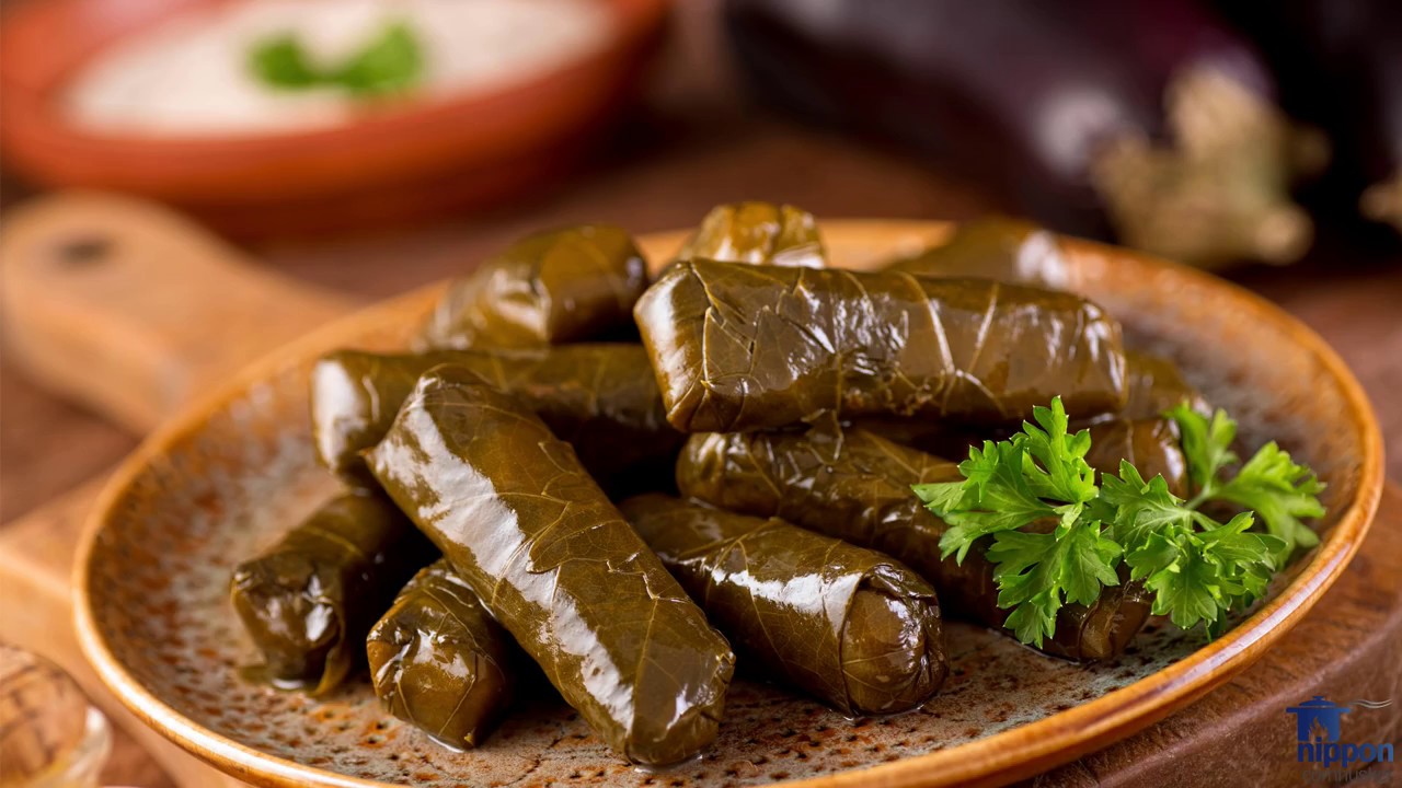Global Cooking Series: Lebanon - Stuffed Grape Leaves