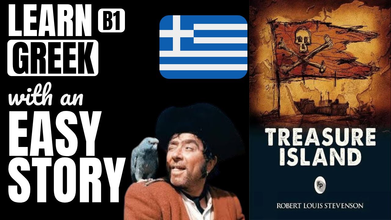 Treasure Island simplified B1 Greek story