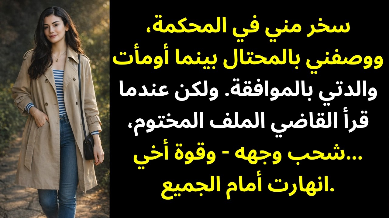 أخي سخر من خدمتي العسكرية — لكن كلمات القاضي الصادمة غيّرت كل شيء