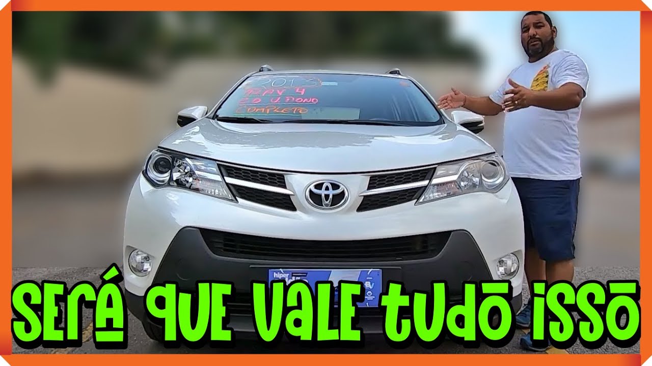 Toyota Rav4 2013 mais barato e melhor que Corolla Cross 2022