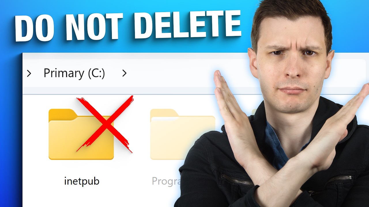 DON'T Delete This Windows Folder (