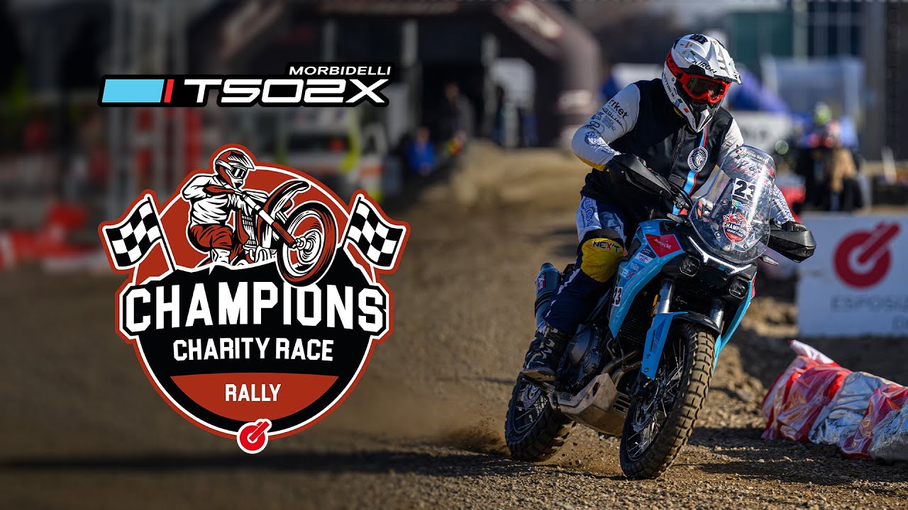 Morbidelli T502X alla Charity Race Rally di EICMA 2025