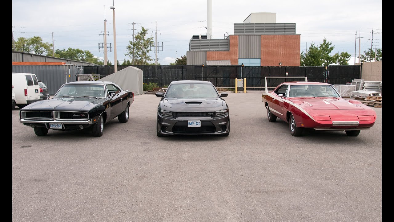 Dodge Charger Daytona vs. Stock Charger vs. Hellcat: Wind Tunnel
