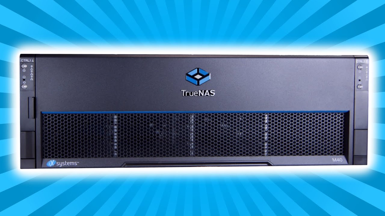 The Best Storage Money Can Buy? - TrueNAS M40 Enterprise Storage System