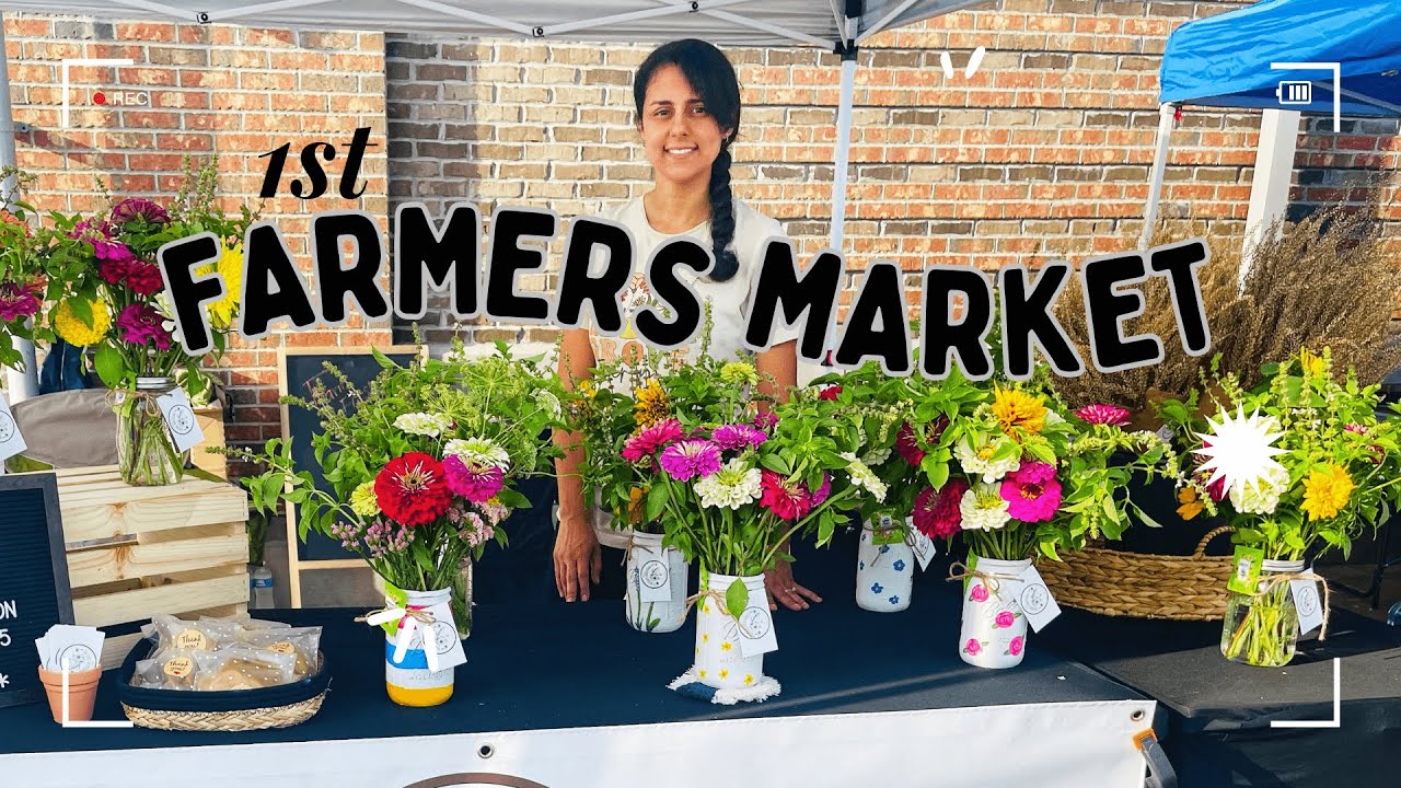 It's Finally Here! Selling at my First Farmers Market of the Year: What Happened?