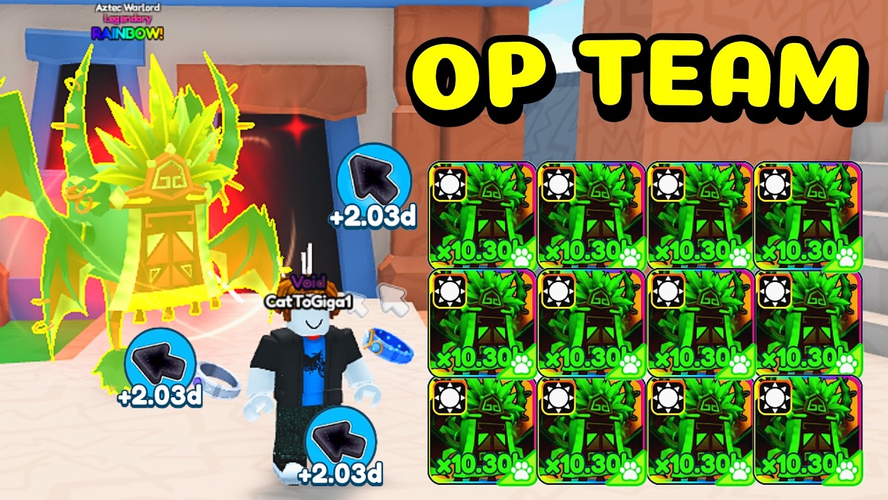 I unlocked World 3 And Got An OP TEAM In tap Simulator - Roblox