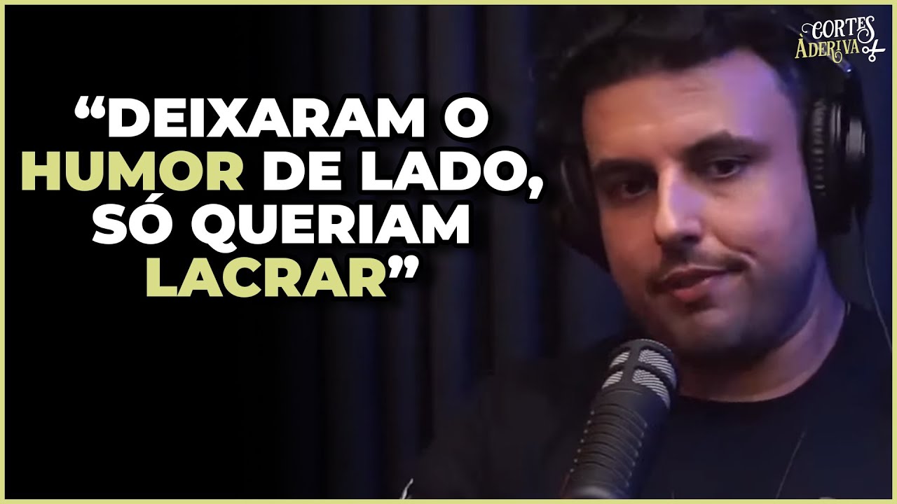 Por que o PARAFERNALHA PAROU de DAR VIEWS | À Deriva Cortes