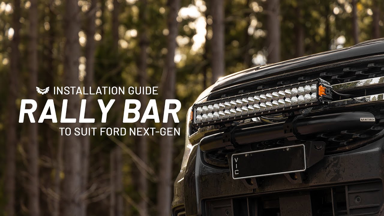 Руководство по установке | STEDI™ Rally Bar для Ford Next-Gen Ranger и Everest