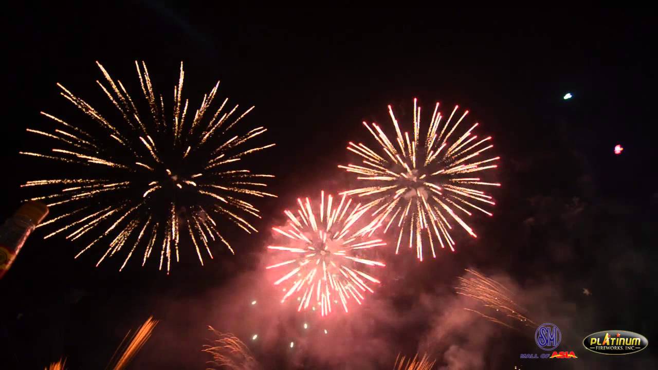 Platinum Fireworks - New Year Countdown 2014