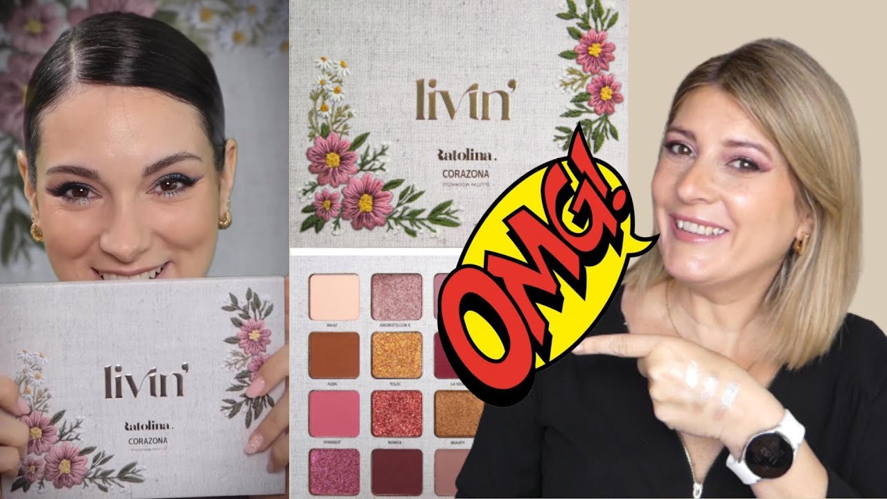 🔥NUEVA paleta LIVIN´ de RATOLINA 🐭 NO es glowsy todo lo que reluce ⁉️