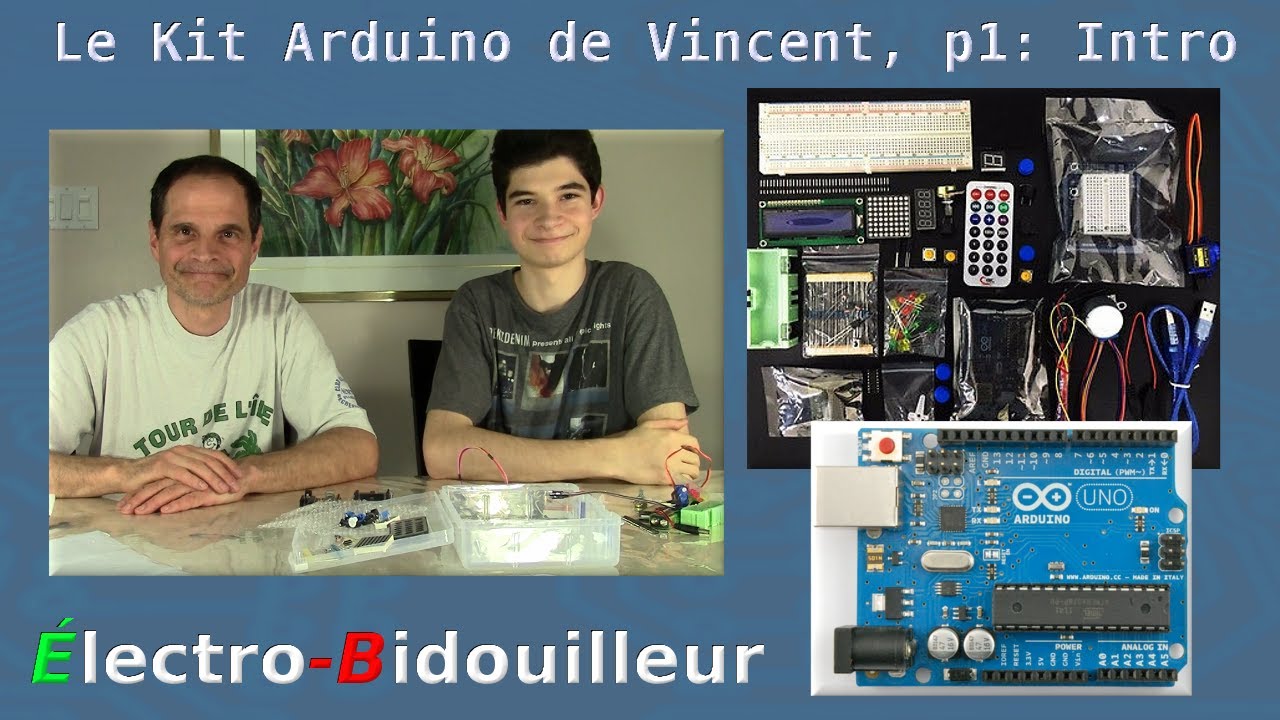 EB_#156 Le Kit Arduino de Vincent, partie 1: Le Déballage
