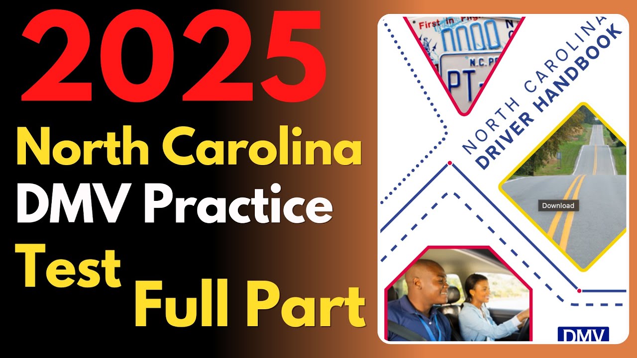 North Carolina DMV Permit Practice Test | Full Part | USA DMV Permit Practice Test