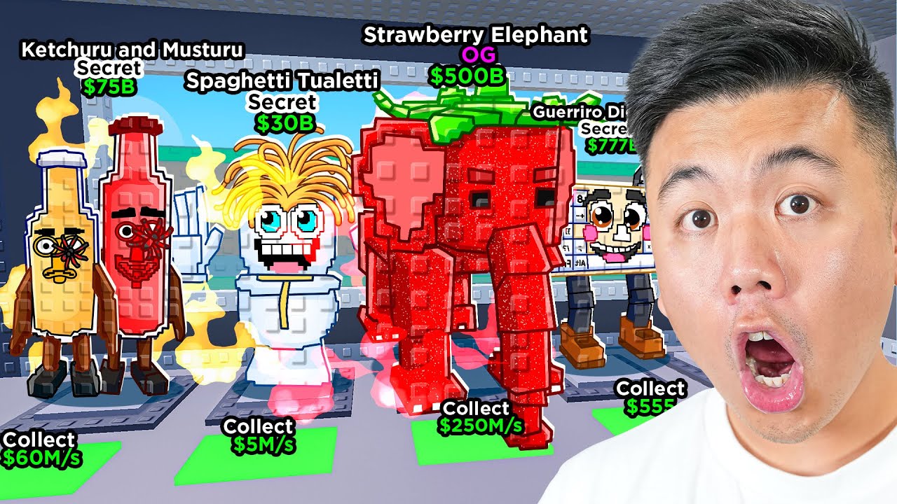 I Stole The 12 NEWEST Brainrots in Steal a Brainrot