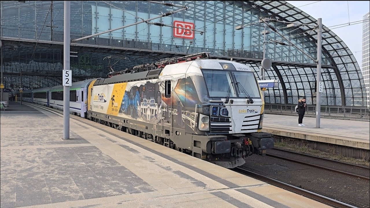 BERLIN PKP INTERCITY duża aktywność. Kilka urywków z 10.02.2025 #0048twojakolej 