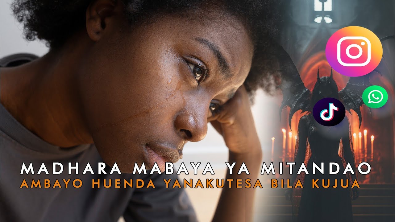 MADHARA MABAYA YA MITANDAO AMBAYO HUENDA HUYAJUI