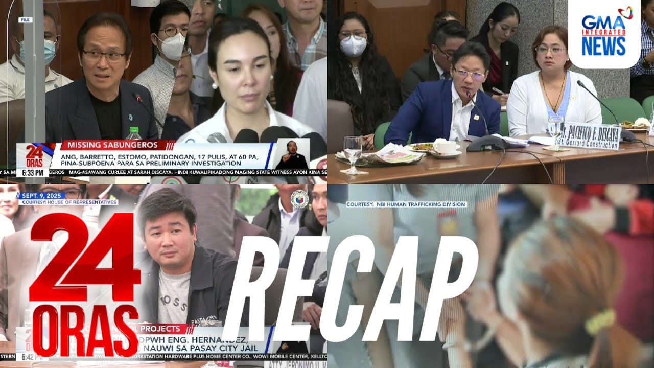 24 Oras: (Part 1) Subpoena sa mga sangkot umano sa missing sabungero case | Mga Discaya,..., atbp.