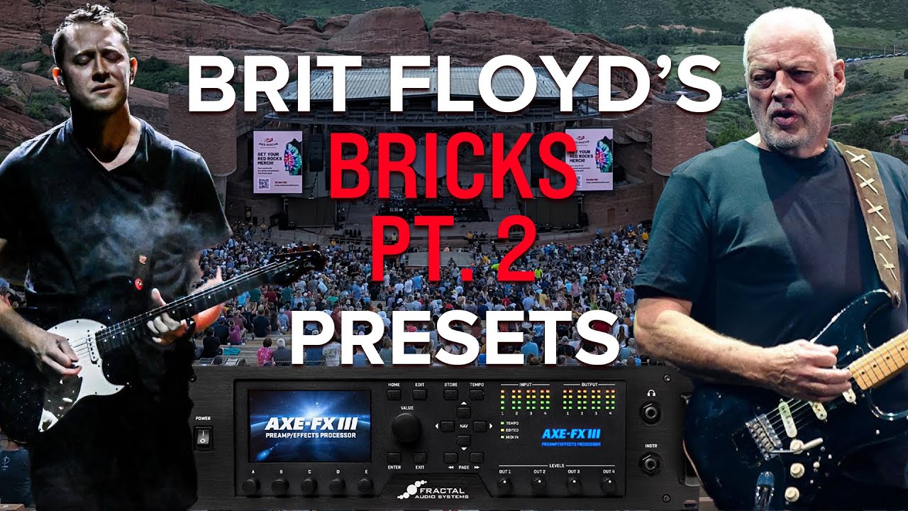 Another Brick Pt. 2 Fractal Presets from Brit Floyd | Fractal Friday with Cooper Carter S3 E17