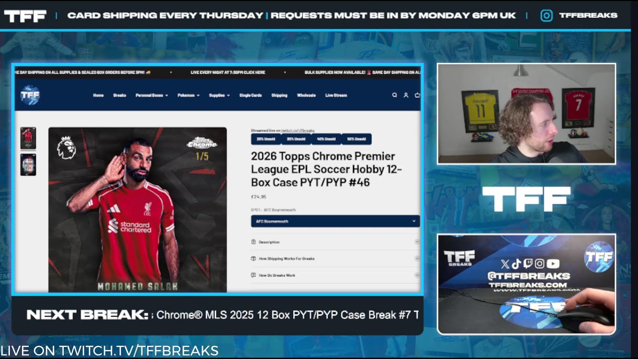 BREAKS ALL NIGHT! WWW.TFFBREAKS.COM