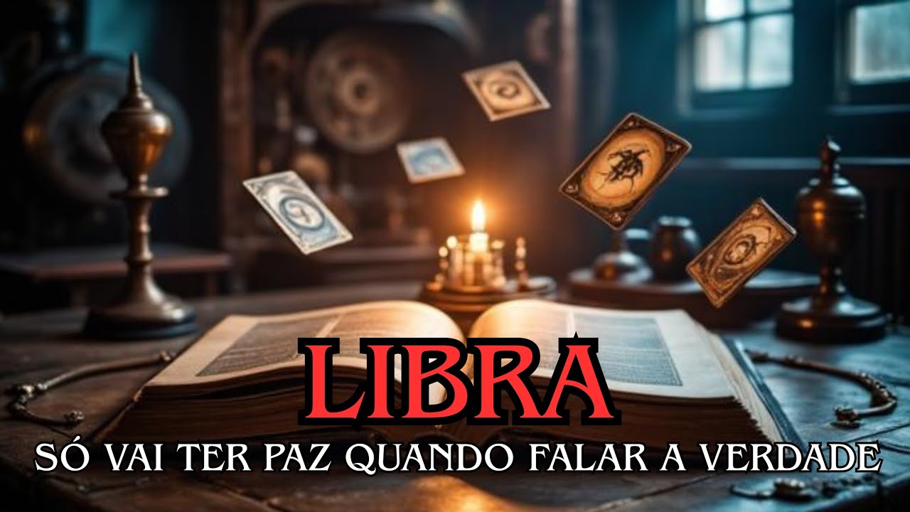 LIBRA: ALGUÉM AQUI SÓ VAI TER PAZ QUANDO FALAR A VERDADE E LIBERTAR A VÍTIMA.