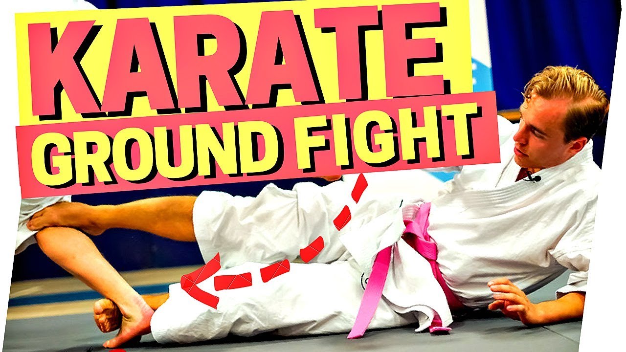 3 KARATE GROUND FIGHTING VIDEOS (BJJ, MMA & OKINAWA KARATE)