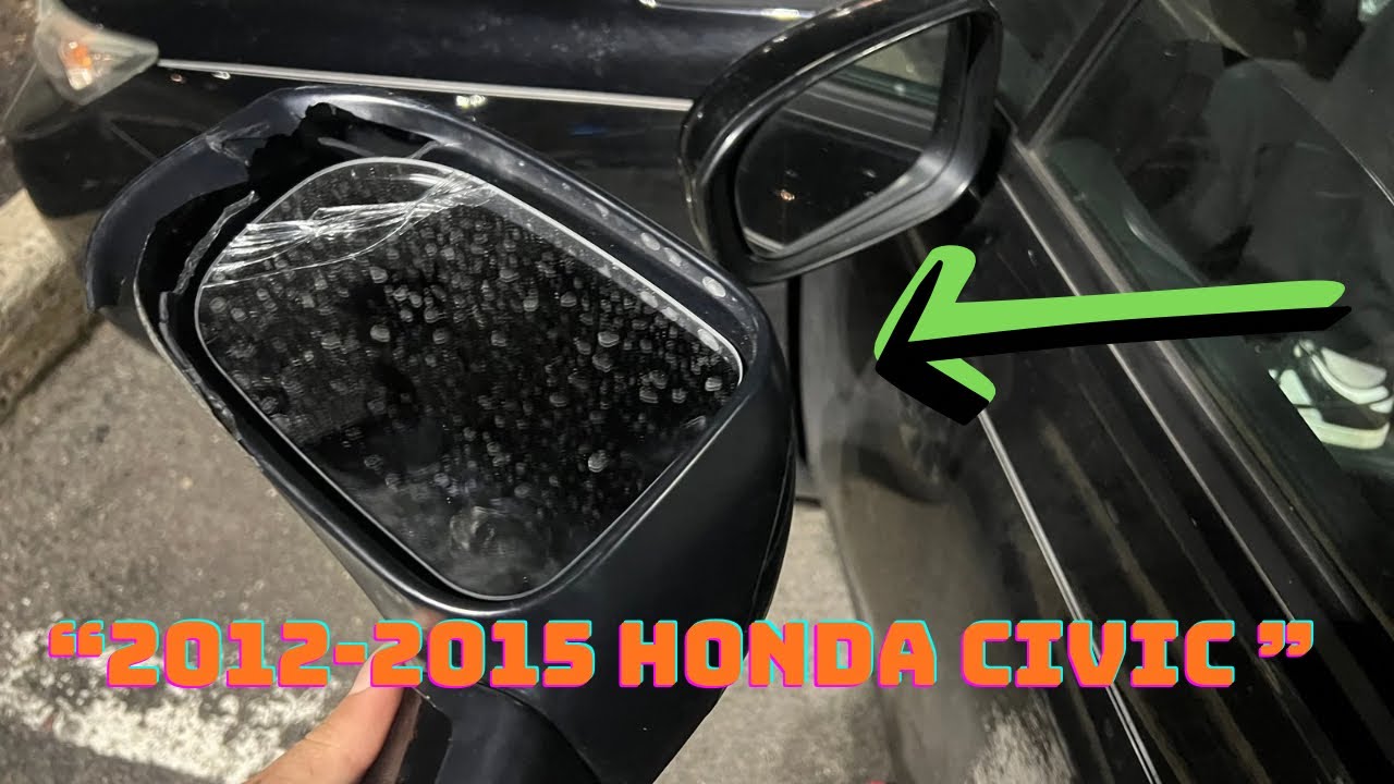How to Replace Side Mirror on Honda Civic 2012–2015 | Driver & Passenger Side