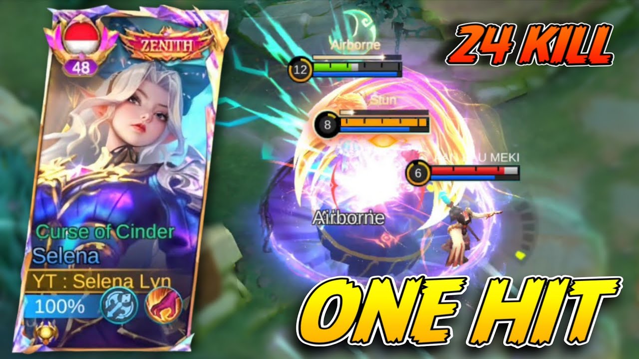 Невероятный урон! Селена убивает с одного удара 🔥 Mobile Legends