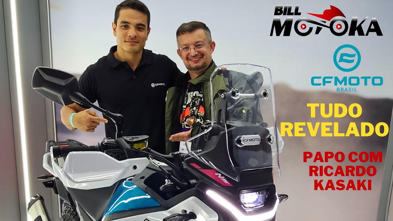 CFmoto Brasil, TUDO revelado e novas informações com Ricardo Kasaki, diretor comercial da marca.