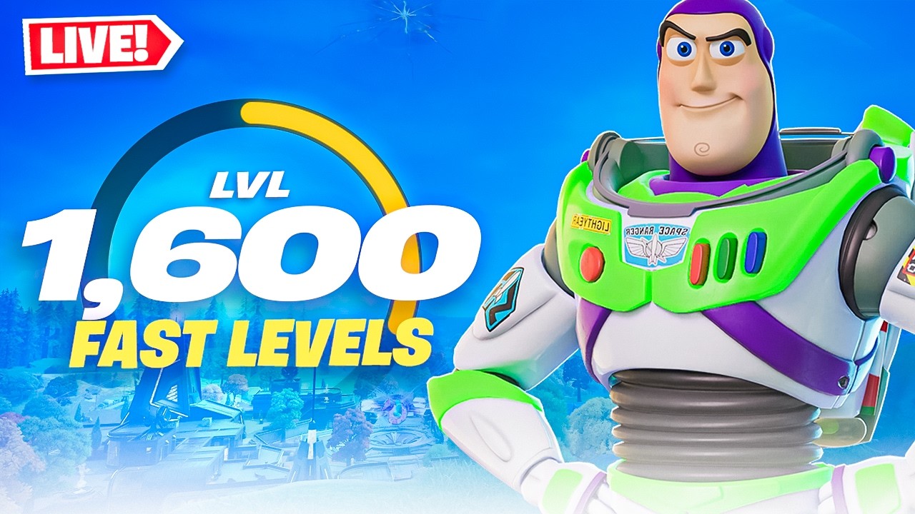 🔴LIVE - LEVEL 1,630+ in Fortnite SEASON 2! How To Level Up FAST in Chapter 7!