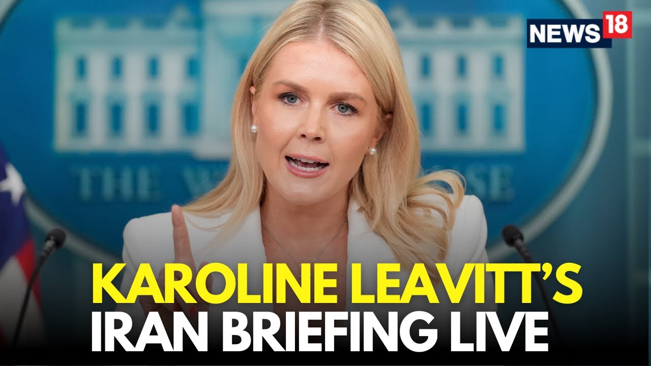 Live | Karoline Leavitt Makes Shocking Statement On US Potential Move On Iran | Iran US War Live