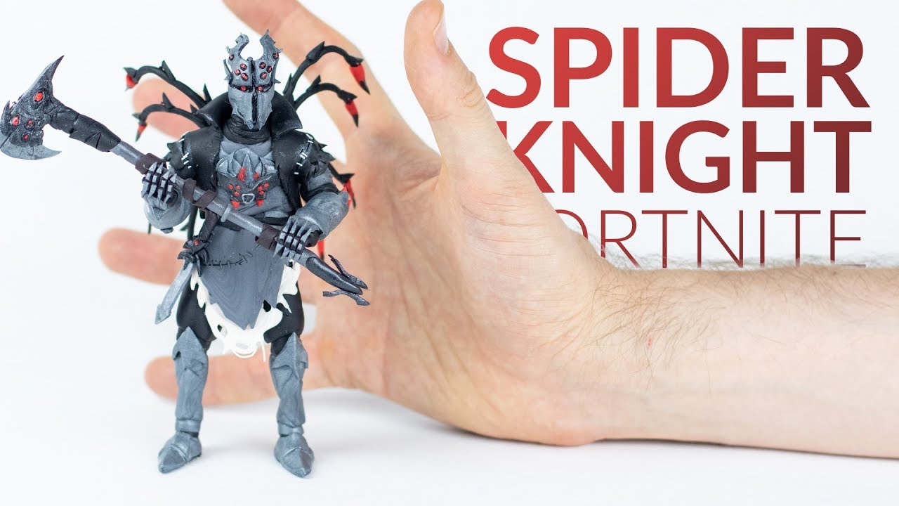 Spider Knight & Web Breaker (Fortnite Battle Royale)– Polymer Clay Tutorial