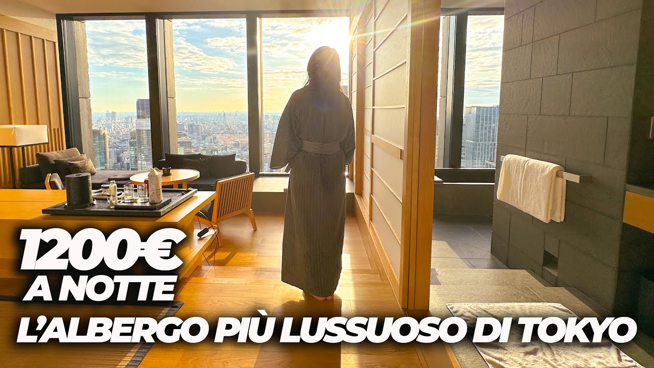 1200 EURO A NOTTE: AMAN TOKYO L'albergo PIÙ LUSSUOSO di TOKYO