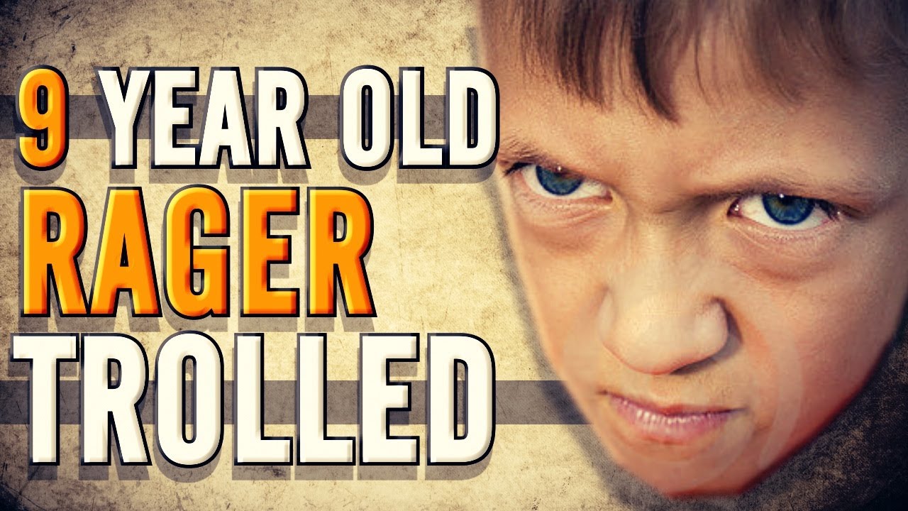 9 YEAR OLD RAGER TROLLED!