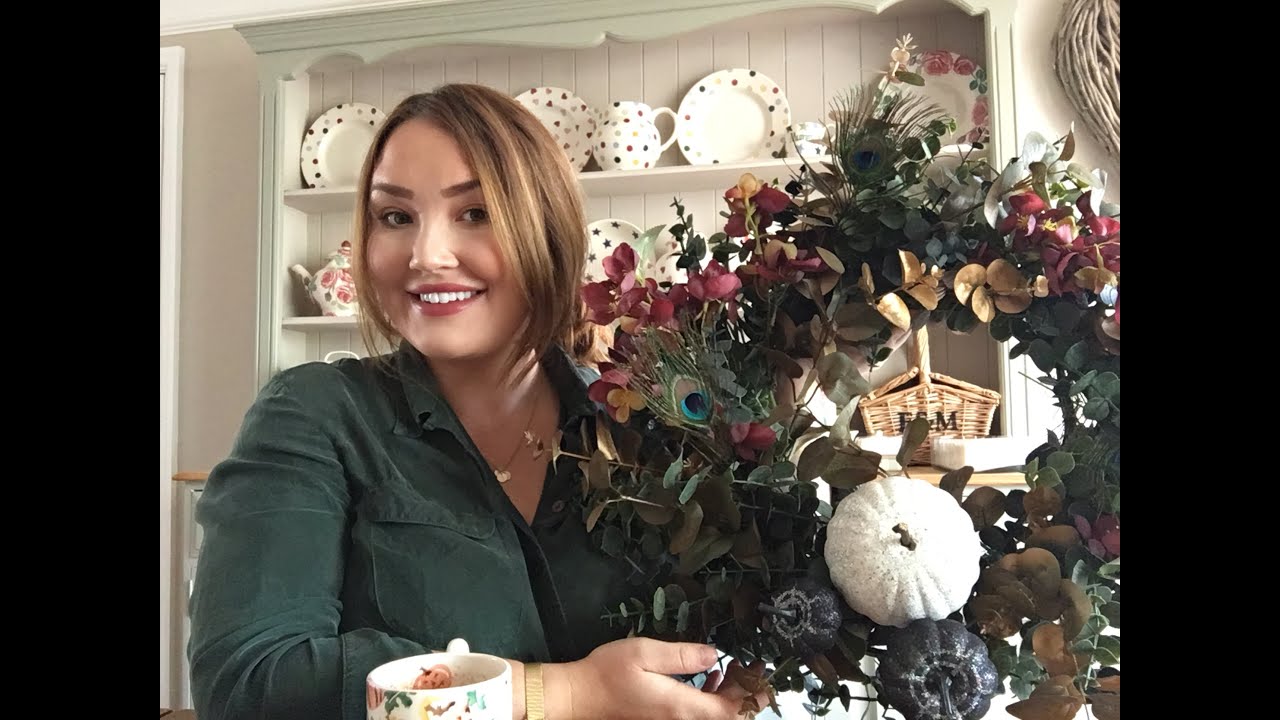 Autumn wreath tutorial *new 2020* DIY